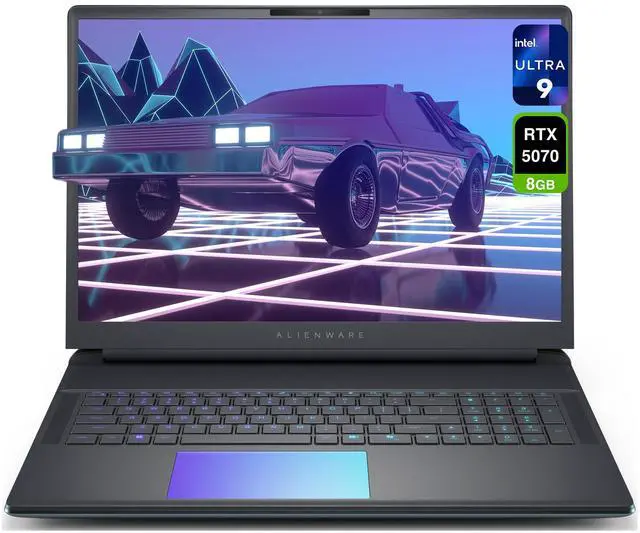 Main image of Alienware 18 Area 51 Gaming Laptop, Intel Ultra 9-275HX, 32 GB DDR5 RAM, 2 TB PCIe SSD, 18" QHD+ (2560x1600) 300Hz Display, Nvidia G-Force RTX 5070, Backlit Keyboard, W11 Home, Liquid Teal