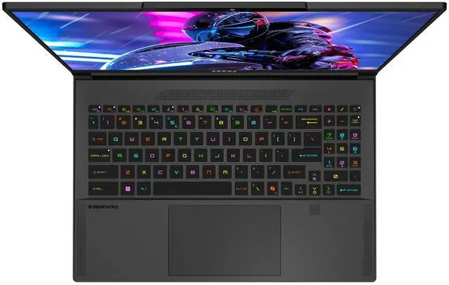 Alt view image 5 of 7 - MSI Stealth A16 AI+ Gaming Laptop, AMD Ryzen AI 9 HX-370, 32 GB LPDDR5x RAM, 4 TB PCIe SSD, 16" QHD+ (2560x1600) 240Hz , Nvidia G-Force RTX 5070 Ti, RGB Backlit Keyboard, W11 Pro, Core Black