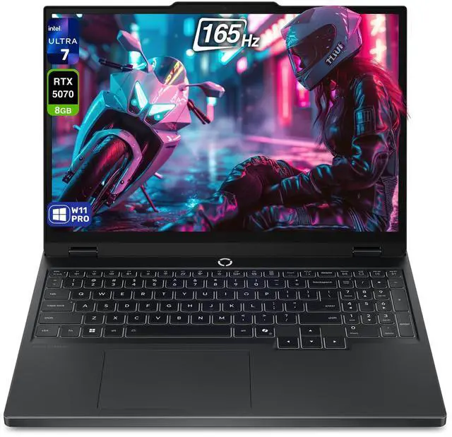 Main image of Lenovo Legion 5i Gen 10 Gaming Laptop, Intel Ultra 7-255HX, 64 GB DDR5 RAM, 1 TB PCIe SSD, 15.1" WQXGA (2560x1600) Display, Nvidia G-Force RTX 5070, 24-Zone RGB Keyboard, W11 Pro, Eclipse Black