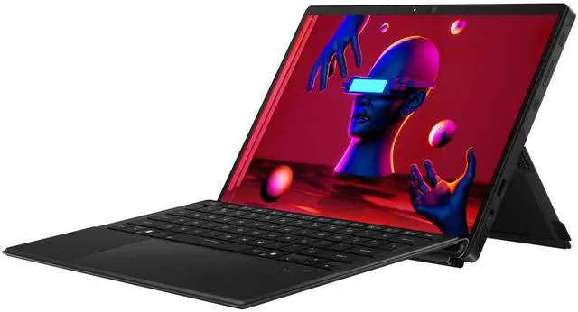 Alt view image 7 of 7 - ASUS ROG Flow Z13 Gaming Laptop, AMD Ryzen AI MAX+ 395, 32 GB LPDDR5x RAM, 2 TB PCIe SSD, 13.4" 2.5K (2560x1600) 180Hz Touchscreen, AMD Radeon 8060S Graphics, 1-Zone RGB Keyboard, W11 Pro, Off Black