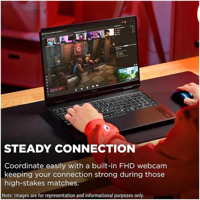 Alt view image 2 of 7 - HP OMEN Slim 16 Gaming Laptop, Intel Ultra 9-285H, 64 GB DDR5 RAM, 2 TB PCIe SSD, 16" WQXGA (2560 x 1600) 240Hz Display, Nvidia G-Force RTX 5070, Backlit 4-Zone RGB Keyboard, W11 Home, Shadow Black