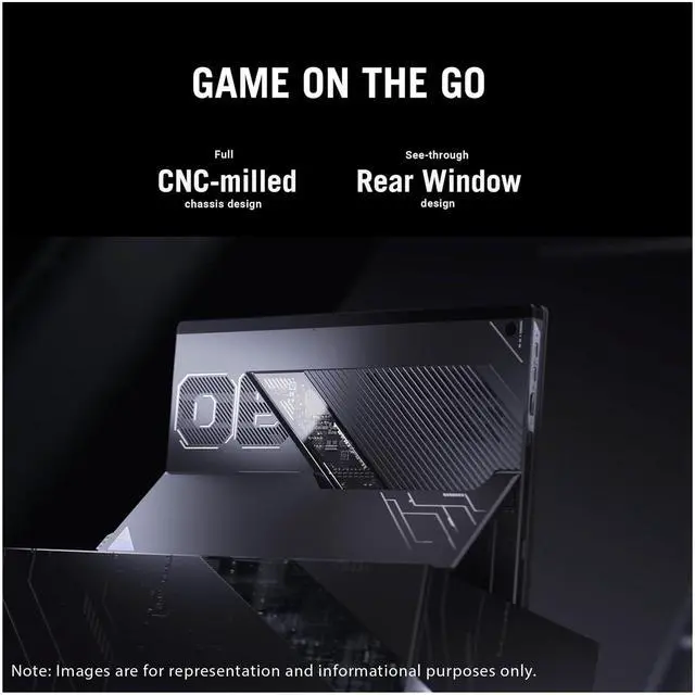 Alt view image 6 of 7 - Asus ROG Flow Z13 2-in-1 Gaming Laptop, AMD Ryzen AI MAX 390, 32 GB LPDDR5x RAM, 1 TB PCIe SSD, 13.4'' 2.5K (2560x1600) 180Hz Touchscreen, AMD Radeon Graphics, 1-Zone RGB Keyboard, W11 Pro, Off Black