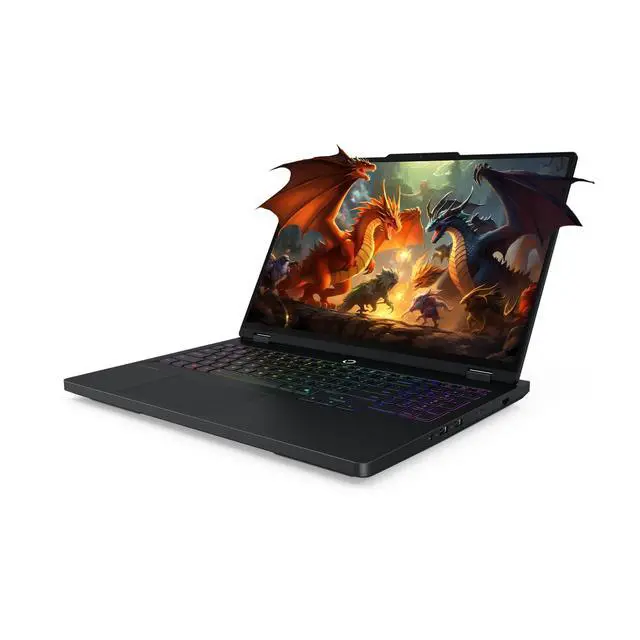 Alt view image 7 of 7 - Lenovo Legion Pro 5 Gaming Laptop, AMD Ryzen 7-8745HX, 32 GB DDR5 RAM, 2 TB PCIe SSD, 16" 2.5K (2560x1600) 165Hz, Nvidia G-Force RTX 5060, 24-Zone RGB Backlit Keyboard, W11 Home, Black+Traix Mousepad
