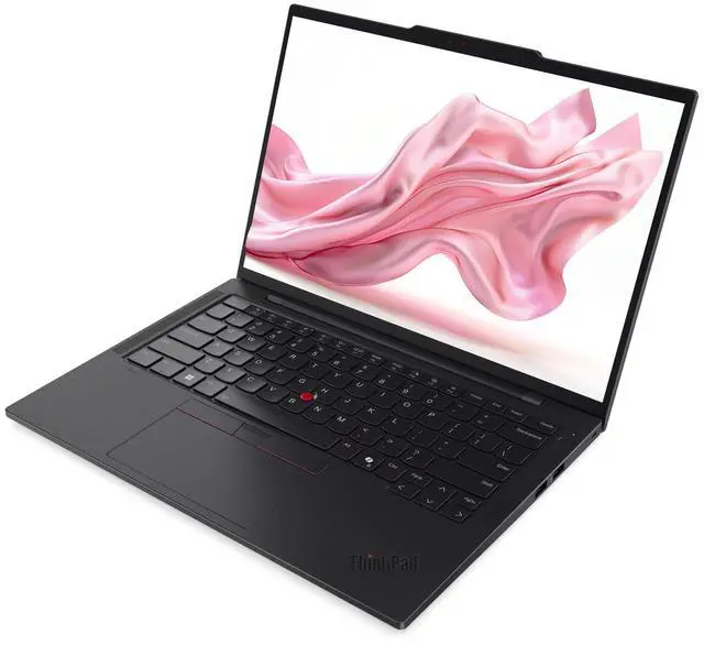 Alt view image 6 of 7 - Lenovo ThinkPad T14s Gen 6 Laptop, Intel Ultra 7-255U, 16 GB LPDDR5x RAM, 2 TB PCIe SSD, 14" WUXGA (1920x1200) IPS Display, Integrated Intel Graphics, Backlit Keyboard, W11 Pro, Black