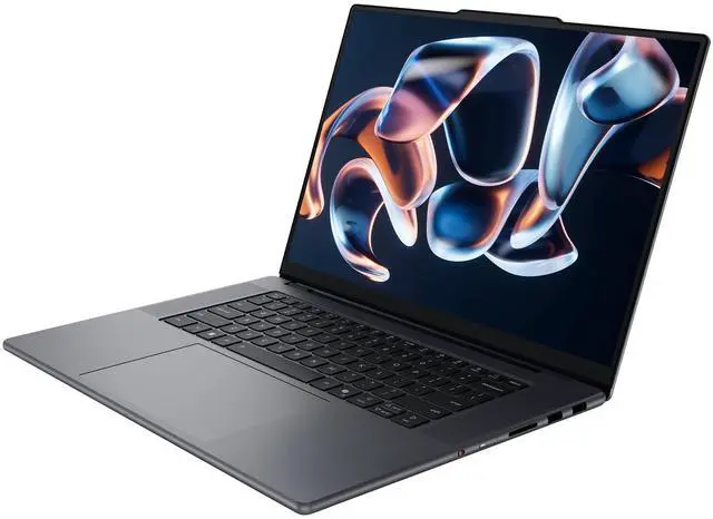 Alt view image 7 of 7 - Lenovo Pro 9i Aura Edition Laptop, Intel Ultra 9-386H, 32 GB LPDDR5x RAM, 2 TB PCIe SSD, 16" (2880x1800) Multi-Touch, Nvidia G-Force RTX 5060, Backlit Keyboard, W11 Pro, Thunder Grey+Traix Mousepad