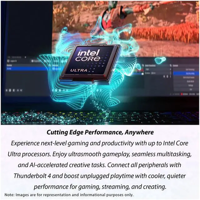 Alt view image 2 of 7 - Lenovo Legion 5i Gaming Laptop, Intel Ultra 7-255HX, 16 GB DDR5 RAM, 2 TB PCIe SSD, 15.1" WQXGA (2560x1600) Display, Nvidia G-Force RTX 5060, RGB Keyboard, W11 Home, Eclipse Black+Traix Mousepad