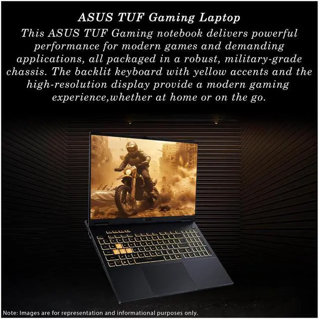 Alt view image 2 of 7 - Asus TUF Gaming F16 Gaming Laptop, Intel Core i7 - 14650HX, 16 GB DDR5 RAM, 2 TB PCIe SSD, 16" WUXGA (1920x1200) 165Hz, NVIDIA G-Force RTX 5050, Backlit Keyboard, W11 Pro, Gray+Traix MousePad