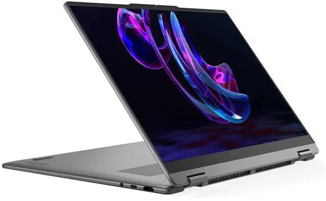 Alt view image 7 of 14 - Lenovo Yoga 7i 2in1 Aura Edition Laptop, Intel Ultra 7 355, 24 GB LPDDR5x RAM, 1 TB PCIe SSD, 16" WUXGA(1920x1200) Touchscreen, Integrated Graphics, Backlit Keyboard, W11 Pro, LunaGrey +Traix Mousepad