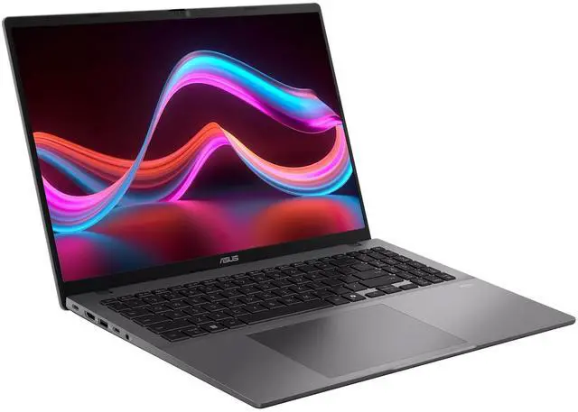 Alt view image 6 of 7 - Asus Vivobook S16 Laptop, Intel Ultra 7-355, 16 GB DDR5 RAM, 2 TB PCIe SSD, 16" WUXGA (1920x1200) Touchscreen, Intel Graphics, Backlit Chiclet Keyboard, W11 Home, Matte Gray + Traix MousePad