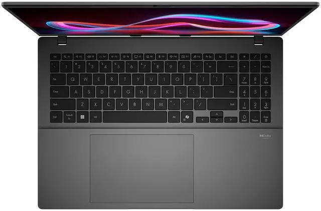 Alt view image 5 of 7 - Asus Vivobook S16 Laptop, Intel Ultra 7-355, 16 GB DDR5 RAM, 2 TB PCIe SSD, 16" WUXGA (1920x1200) Touchscreen, Intel Graphics, Backlit Chiclet Keyboard, W11 Home, Matte Gray + Traix MousePad