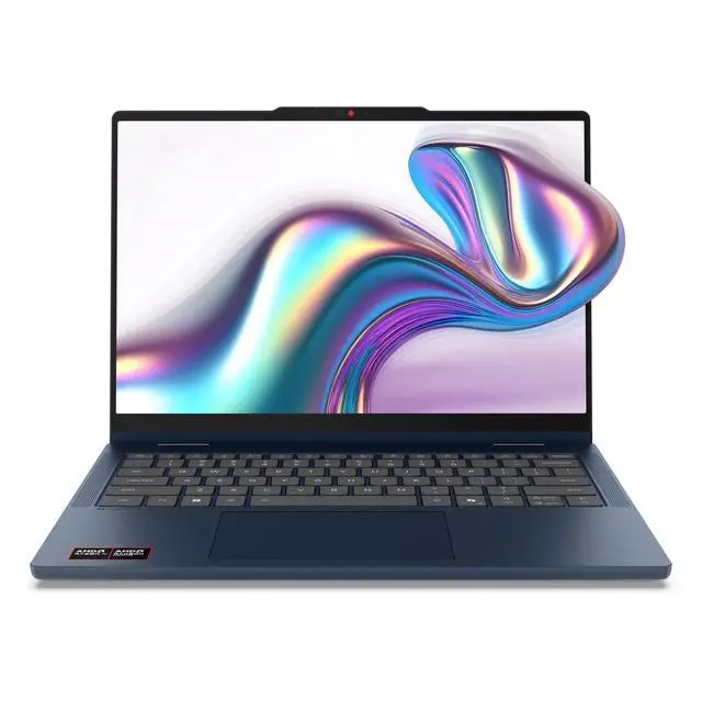 Alt view image 6 of 7 - Lenovo IdeaPad 5 2-in-1, Laptop, AMD Ryzen AI 5-430, 16 GB DDR5 RAM, 2 TB PCIe SSD, 14" WUXGA (1920x1200) Touchscreen, AMD Radeon 840M, Backlit Keyboard, W11 Pro, Cosmic Blue, Pen + Traix MousePad
