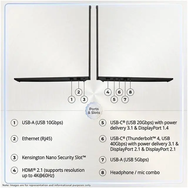 Alt view image 10 of 14 - Lenovo ThinkPad E16 Gen 3 Intel Laptop, 16" IPS 60Hz, Intel Core 7 240H, 16GB, 512GB SSD