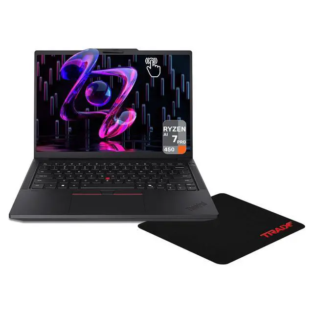 Alt view image 8 of 14 - Lenovo ThinkPad P14s Gen 7 AMD Laptop, 14" IPS Low Power,Ryzen AI 7 PRO 450,32GB, AMD Radeon 860M, 1TB SSD,Win 11 Pro