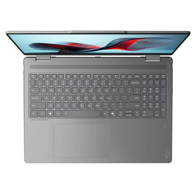 Alt view image 7 of 7 - Lenovo Yoga 7i 2-in-1 Laptop, Intel Ultra 7-355, 24 GB LPDDR5X RAM, 512 GB PCIe SSD, 14" WUXGA (1920x1200) OLED Touchscreen, Intel Graphics, Backlit Keyboard, W11 Home, Luna Grey + Traix Mousepad