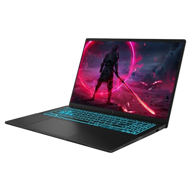 Alt view image 7 of 7 - Asus V16 Gaming Laptop, Intel 7-240H, 16 GB DDR5 RAM, 2 TB PCIe SSD, 16" WUXGA (1920x1200) 144Hz, Nvidia G-Force RTX 5070, Blue Backlit Keyboard, W11 Pro, Matte Black + Traix MousePad