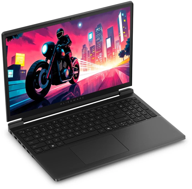 Alt view image 5 of 7 - Alienware 15 Gaming Laptop, AMD Ryzen 7-260, 64 GB DDR5 RAM, 4 TB PCIe SSD, 15.3" WUXGA (1920x1200) 165Hz, Nvidia GeForce RTX 5050, RGB Backlit Keyboard, W11 Pro, Black + Traix MousePad