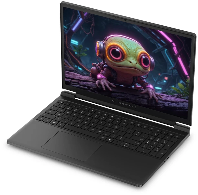 Alt view image 6 of 7 - Alienware 15 Gaming Laptop, Intel 7-240H, 16 GB DDR5 RAM, 512 GB PCIe SSD, 15.3" WUXGA (1920x1200) 165Hz, Nvidia G-Force RTX 4050, White Backlit Keyboard, W11 Home, Black + Traix MousePad