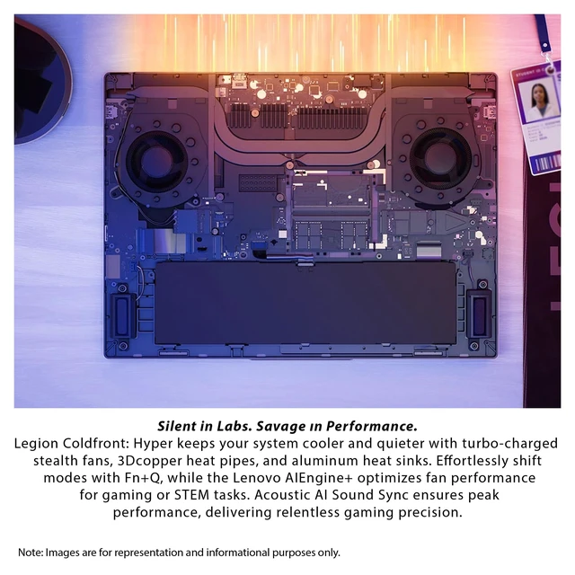 Alt view image 3 of 7 - Lenovo Legion 7i Gaming Laptop, Intel Ultra 7-255HX, 16 GB DDR5 RAM, 1 TB PCIe SSD, 16" WQXGA (2560x1600) 165Hz OLED, Nvidia G-Force RTX 5060, RGB Backlit Keyboard, W11 Home, White