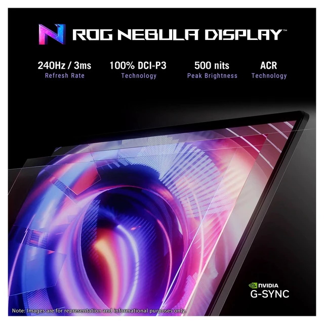 Alt view image 5 of 7 - Asus ROG Strix G18 Gaming Laptop, Intel Ultra 9-290HX PLUS, 64 GB DDR5 RAM, 1 TB PCIe SSD, 18" 2.5K (2560x1600) 300Hz, Nvidia G-Force RTX 5060, 4-Zone RGB Keyboard, W11 Home, Gray+Traix MousePad