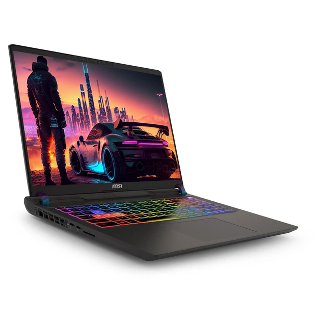 Alt view image 5 of 7 - MSI Vector 16 HX Gaming Laptop, Intel Ultra 9 275HX, 32 GB DDR5 RAM, 1 TB PCle SSD, 16" QHD+ (2560x1600) 240Hz, Nvidia G-Force RTX 5080, RGB Backlit Keyboard, W11 Home, Cosmos Gray + Traix MousePad