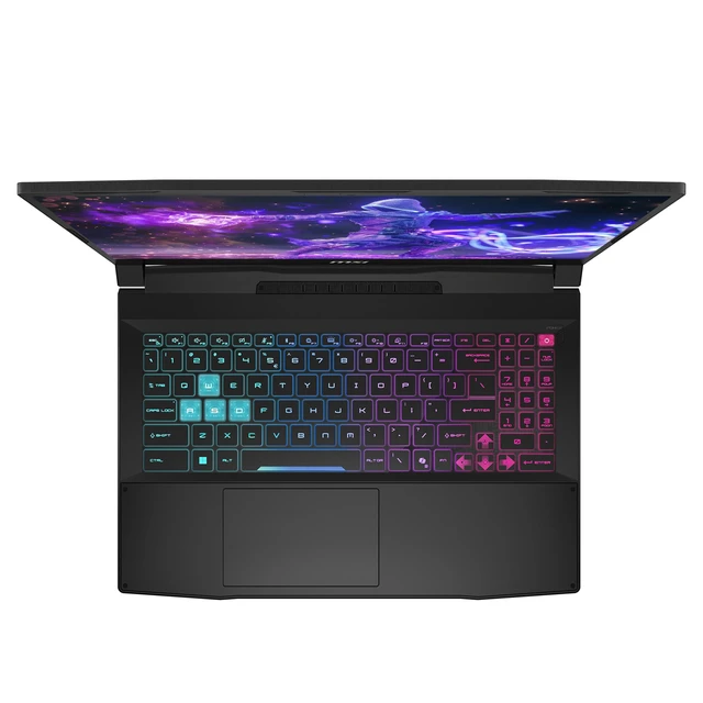Alt view image 5 of 7 - MSI Katana 15 HX Gaming Laptop, Intel i7-14650HX, 64 GB DDR5 RAM, 2 TB PCIe SSD, 15.6" QHD (2560x1440) 165Hz Display, Nvidia G-Force RTX 5070, 4-Zone RGB Keyboard, W11 Home, Black