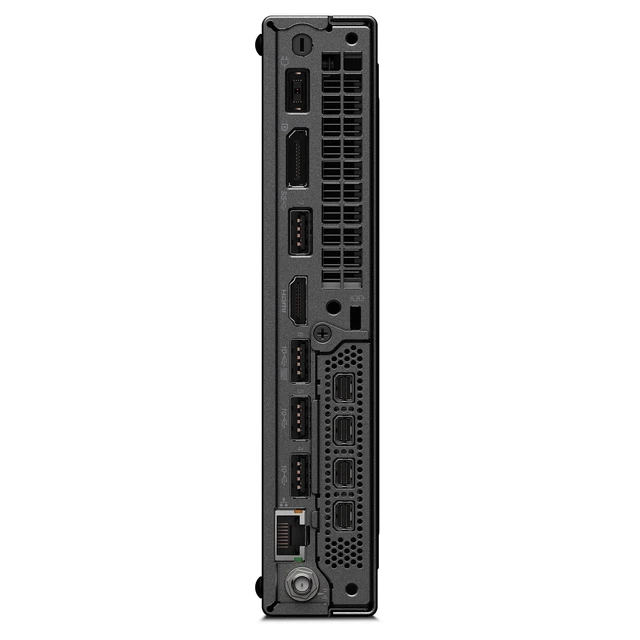 Alt view image 5 of 6 - Lenovo ThinkStation P3 Tiny Gen 2 Workstation, Intel Ultra 5-235, 16 GB LPDDR5 RAM, 2 TB PCIe SSD, Integrated Intel Graphics, W11 Pro, Black, Wired Keyboard & Mouse Set + Traix Mousepad