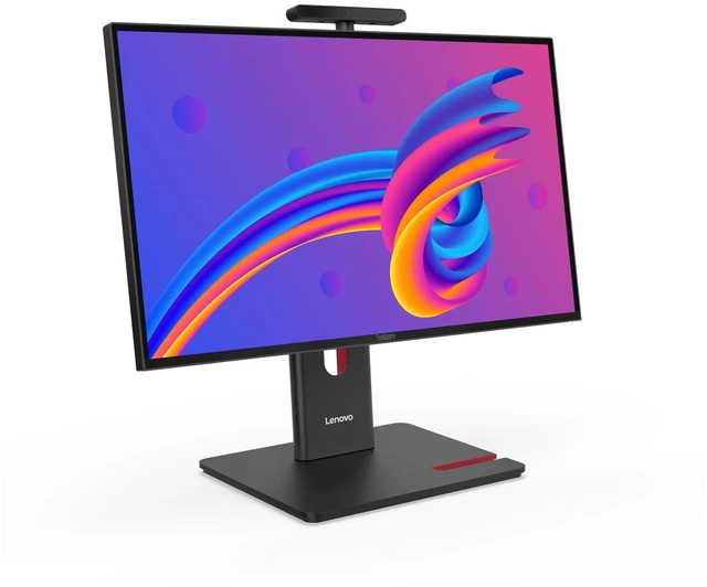 Alt view image 3 of 7 - Lenovo ThinkCentre M190a Gen6 AIO, Intel Ultra 7-265, 64 GB DDR5 RAM, 4 TB PCIe SSD, 23.8" FHD (1920x1080) 120Hz Touchscreen, Intel Graphics, W11 Pro, Black, USB Calliope Gen 3 Mouse+Traix MousePad