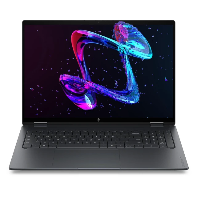 Alt view image 2 of 7 - HP OmniBook X Flip 2-in-1 Laptop, Intel Core Ultra 9 - 386H, 32 GB LPDDR5X RAM, 1 TB PCIe SSD, 16" 3K (2880x1800) Touchscreen, Intel Graphics, Backlit Keyboard, W11 Home, Eclipse Gray+Traix MousePad