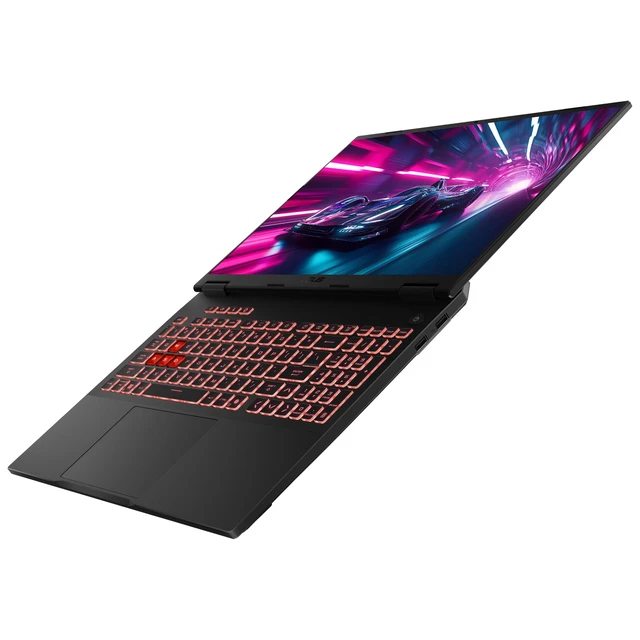 Alt view image 6 of 7 - Asus TUF A16 Gaming Laptop, AMD Ryzen 9-8940HX, 64 GB DDR5 RAM, 1 TB PCIe SSD, 16" WUXGA (1920x1200) 165Hz, Nvidia G-Force RTX 5070, 1-Zone RGB Backlit, W11 Home, Jeager Gray + Traix MousePad