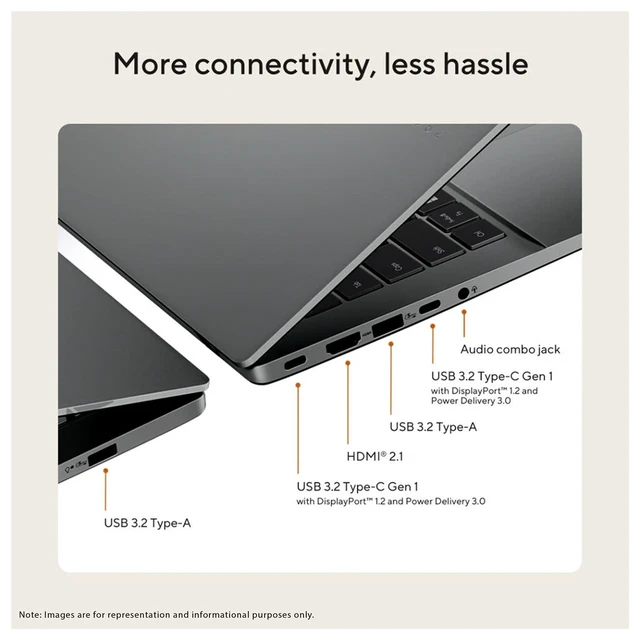 Alt view image 3 of 7 - Asus Vivobook S16 Copilot+ Laptop, AMD Ryzen AI 9-465, 64 GB DDR5 RAM, 4 TB PCIe SSD, 16" WUXGA (1920x1200), AMD Radeon Graphics, Backlit Keyboard, W11 Pro, Matte Gray + Traix MousePad