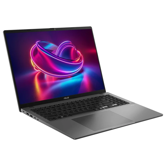 Alt view image 5 of 7 - Asus Vivobook S16 Copilot+ Laptop, AMD Ryzen AI 9-465, 64 GB DDR5 RAM, 4 TB PCIe SSD, 16" WUXGA (1920x1200), AMD Radeon Graphics, Backlit Keyboard, W11 Pro, Matte Gray + Traix MousePad
