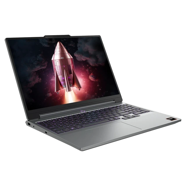 Alt view image 4 of 7 - Lenovo LOQ Gaming Laptop, AMD Ryzen 7-250, 16 GB DDR5 RAM, 2 TB PCIe SSD, 15.3" WUXGA (1920x1200) 165Hz, Nvidia G-Force RTX 5060, 1-Zone RGB Backlit, W11 Home, Lune Gray + Traix MousePad