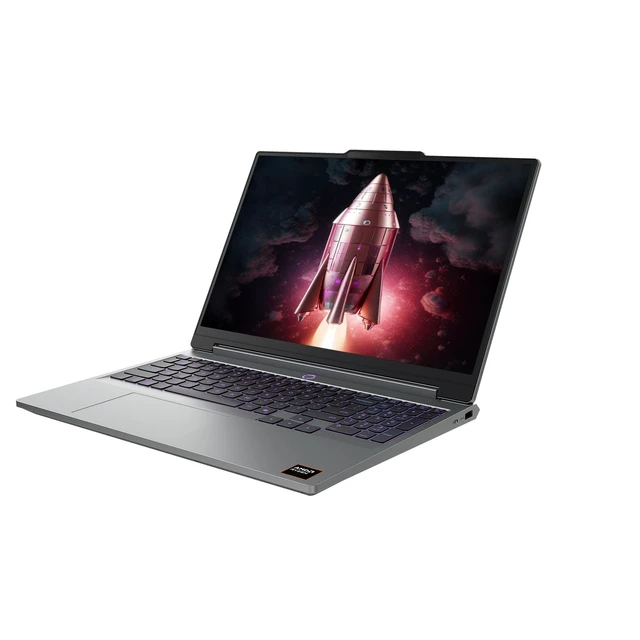 Alt view image 5 of 7 - Lenovo LOQ Gaming Laptop, AMD Ryzen 7-250, 16 GB DDR5 RAM, 2 TB PCIe SSD, 15.3" WUXGA (1920x1200) 165Hz, Nvidia G-Force RTX 5060, 1-Zone RGB Backlit, W11 Home, Lune Gray + Traix MousePad