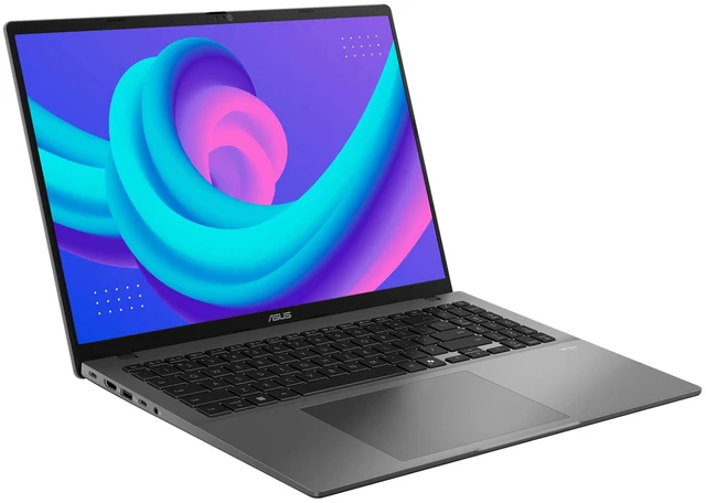 Alt view image 5 of 7 - Asus Vivobook S16 Copilot+ Laptop, AMD Ryzen AI 7-445, 32 GB DDR5 RAM, 1 TB PCIe SSD, 16" WUXGA (1920x1200), AMD Radeon Graphics, Backlit Keyboard, W11 Pro, Matte Gray + Traix MousePad