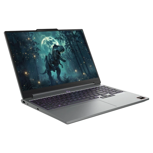 Alt view image 4 of 7 - Lenovo LOQ Gaming Laptop, AMD Ryzen 7-250, 64 GB DDR5 RAM, 4 TB PCIe SSD, 15.3" WUXGA (1920x1200) 165Hz, Nvidia G-Force RTX 5060, 1-Zone RGB Backlit, W11 Home, Lune Grey + Traix MousePad