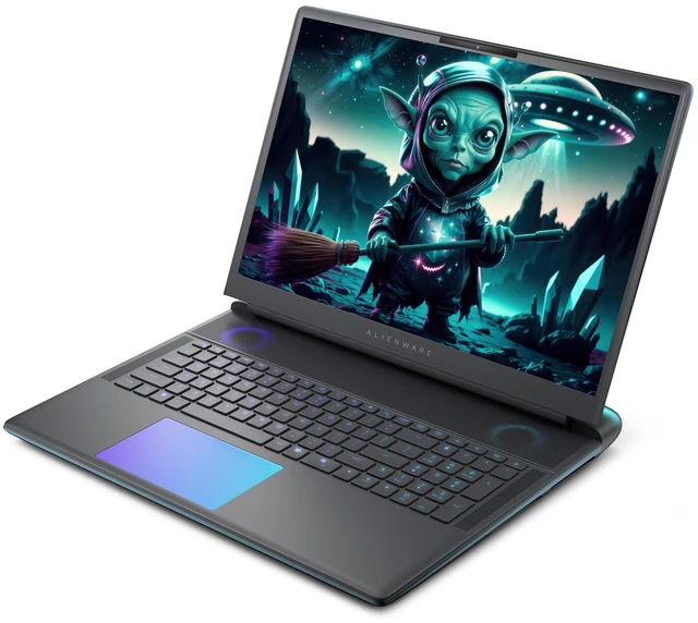 Alt view image 5 of 7 - Alienware Area 51 Gaming Laptop, Intel Ultra 9-275HX, 32 GB DDR5 RAM, 2 TB PCIe SSD, 16" 2.5K(2560x1600), Nvidia GeForce RTX 5070Ti, 24-Zone RGB Backlit, W11 Home, Black+Traix MousePad