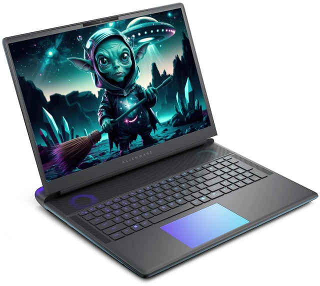 Alt view image 4 of 7 - Alienware Area 51 Gaming Laptop, Intel Ultra 9-275HX, 32 GB DDR5 RAM, 2 TB PCIe SSD, 16" 2.5K(2560x1600), Nvidia GeForce RTX 5070Ti, 24-Zone RGB Backlit, W11 Home, Black+Traix MousePad