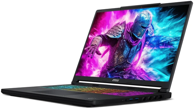 Alt view image 6 of 7 - MSI Crosshair Gaming Laptop, Intel i7-14650HX, 16 GB DDR5 RAM, 2 TB PCIe SSD, 16" QHD+ (2560 x 1600) 240Hz, NVIDIA GeForce RTX 5060, 4-Zone RGB Backlit, W11 Pro, Black+Traix MousePad