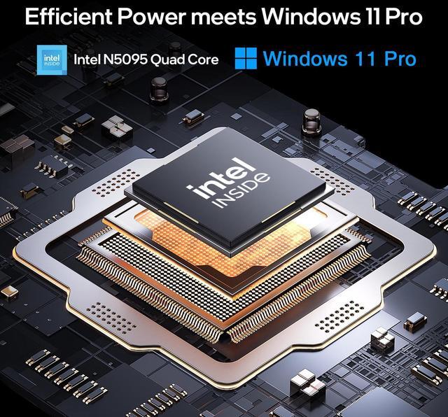 Alt view image 2 of 6 - BiTECOOL 15.6-inch Windows 11 Laptop, 16GB RAM, 512GB SSD, FHD IPS Display Laptop Computer, Intel N5095 Quad Core, 2.4/5G WiFi, BT4.2 Backlit and Fingerprint, Lightweight and Portable