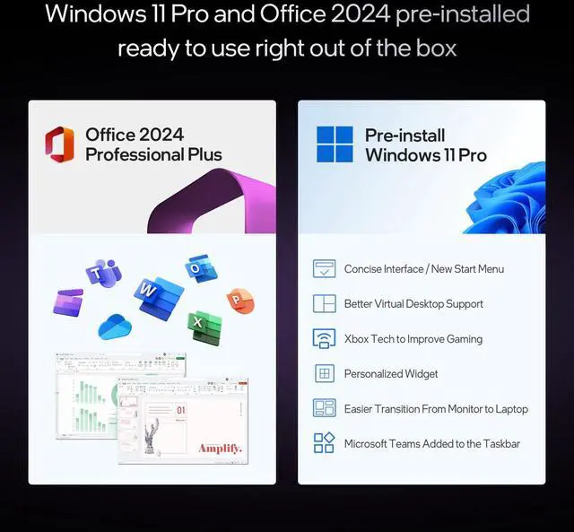 Alt view image 5 of 7 - BiTECOOL 15.6 IPS-FHD-Laptop, 8GB RAM 256GB SSD AMD 3020e (up to 2.6GHz), Full Function Type C Computer for Student-Home WiFi 5 BT5.0 Win 11 Pro