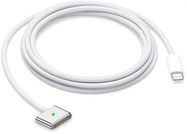 Main image of USB-C to Magnetic 3 Cable, Compatible with Mac Book Pro/Air (2021 to 2024) (M1,M2,M3,M4 & 14-16 inch) - Nylon Braided 6.6 Ft