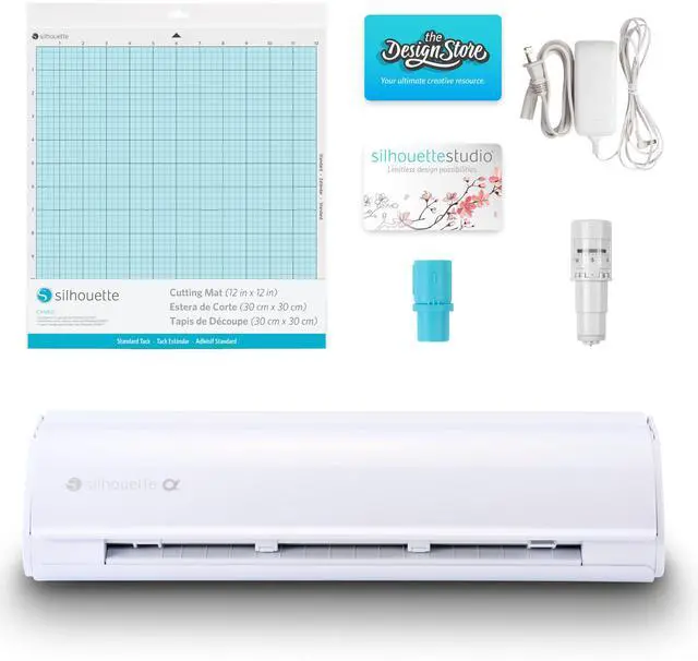 Alt view image 3 of 3 - Silhouette CAMEO5 (Alpha) 12" Smart Cutting Machine - Classic White