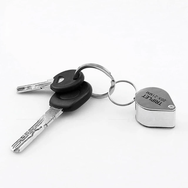 Alt view image 7 of 7 - Set of 2 Jewelers Loop Magnifier - 10X and 30X Pocket Magnifying Glass Eye Loop