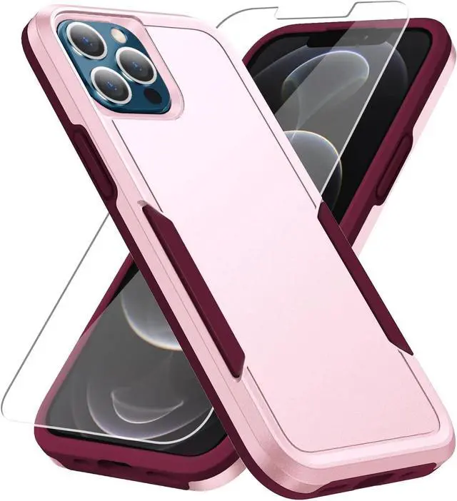 Alt view image 3 of 7 - Entronix Bundle Compatible with iPhone 11 Pro - Soft-Touch Dual-Layer Case & 1 Clear Screen Protector