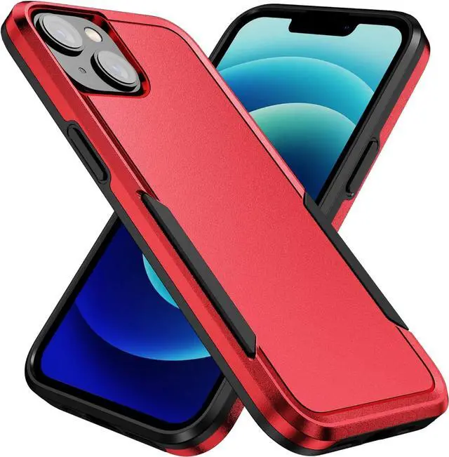 Alt view image 5 of 7 - Entronix Case Compatible with iPhone 13 - Soft-Touch Dual-Layer Sleek Cover