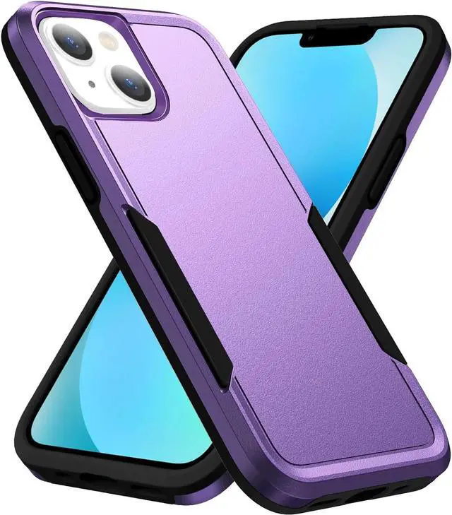 Alt view image 4 of 7 - Entronix Case Compatible with iPhone 13 - Soft-Touch Dual-Layer Sleek Cover