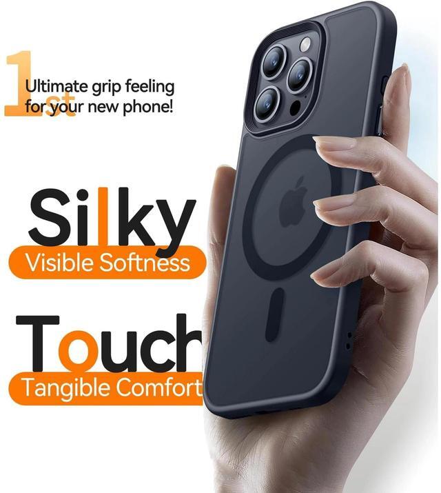 Alt view image 6 of 7 - Entronix iPhone 12 3-in-1 Bundle - [Magnetic] Translucent Matte Case, 1 Clear Screen Protector & 1 Camera Lens Protector,