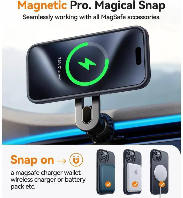 Alt view image 7 of 7 - Entronix iPhone 12 3-in-1 Bundle - [Magnetic] Translucent Matte Case, 1 Clear Screen Protector & 1 Camera Lens Protector,