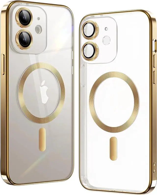 Main image of Entronix [Magnetic] Case Compatible with iPhone 11 - [Clear Back] Luxury Glossy Cover