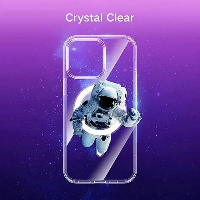 Alt view image 5 of 5 - Entronix Bundle Compatible with iPhone 12 - [Magnetic] Clear Case & 2 Clear Screen Protectors